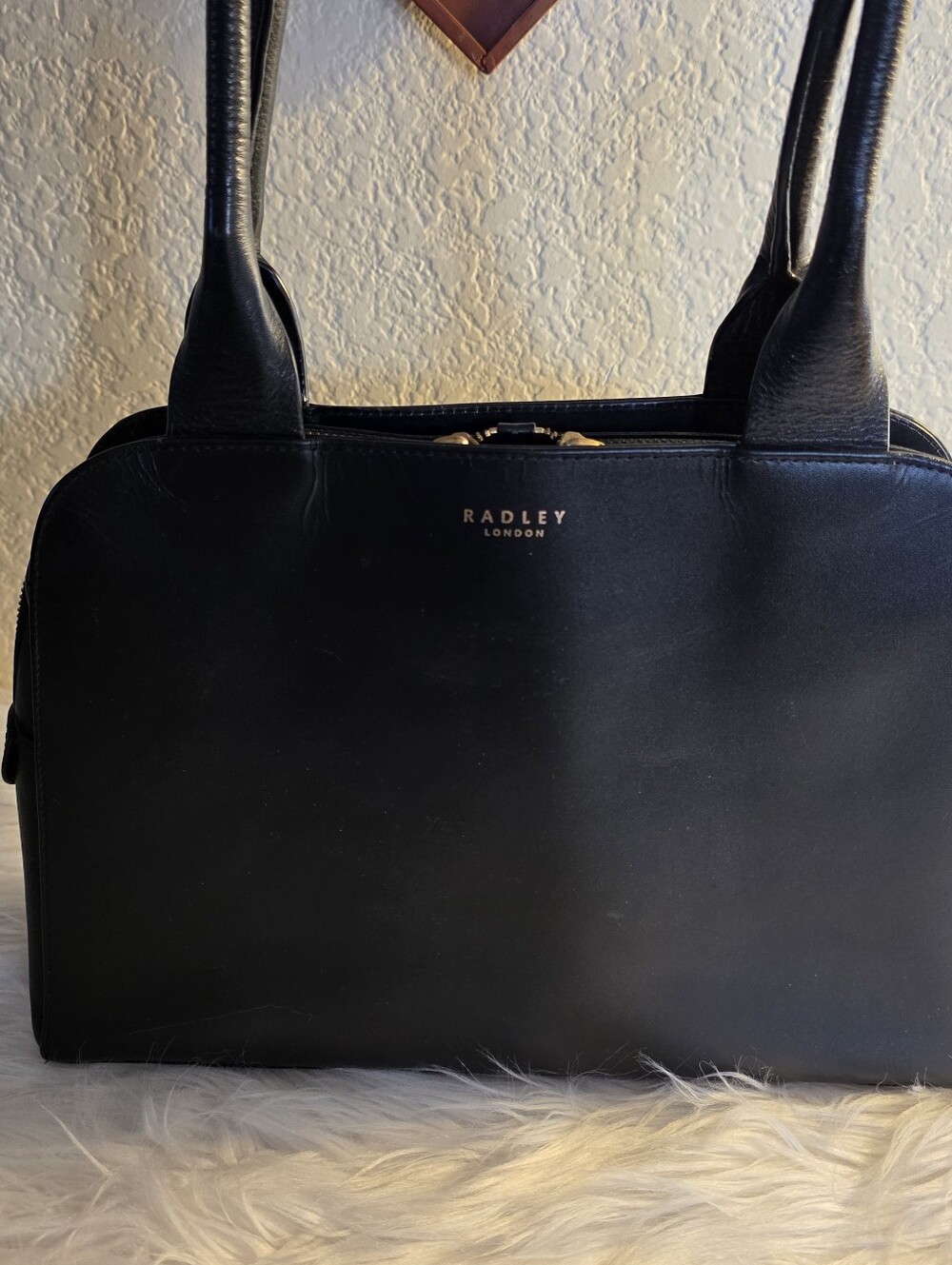 Radley London BLack Leathee Handbag